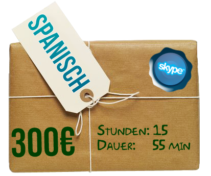 Paket 15 Stunden: 300€